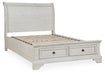 Robbinsdale Sleigh Storage Bed - Affordable Home Luxury