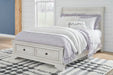 Robbinsdale Sleigh Storage Bed - Affordable Home Luxury