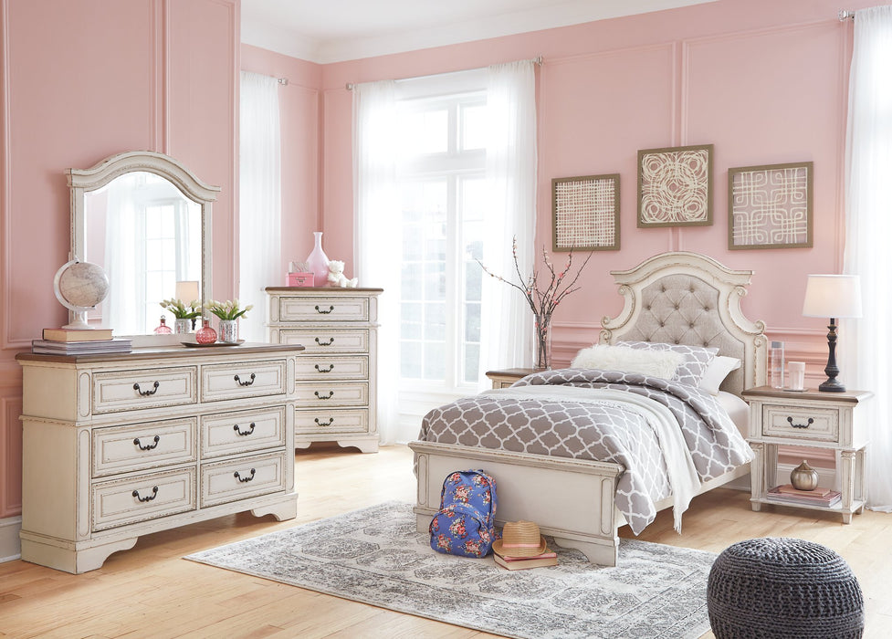 Realyn Dresser and Mirror - Affordable Home Luxury