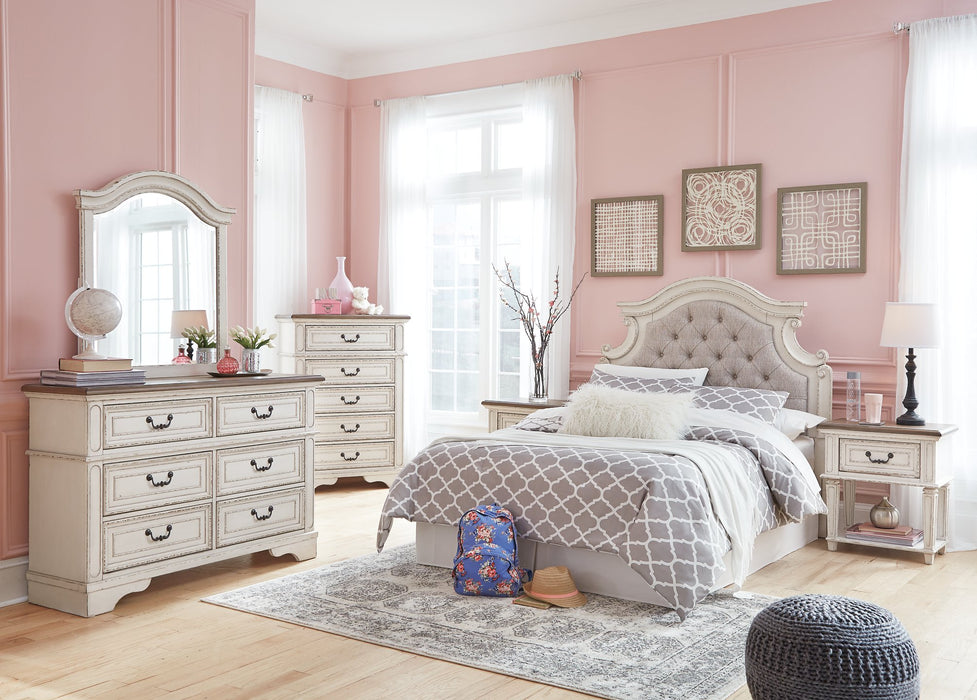 Realyn Dresser and Mirror - Affordable Home Luxury