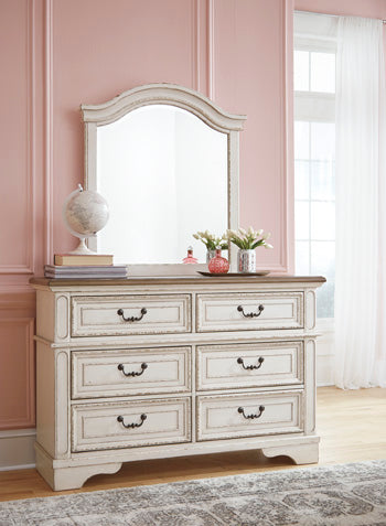 Realyn Dresser and Mirror - Affordable Home Luxury