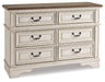 Realyn Dresser and Mirror - Affordable Home Luxury