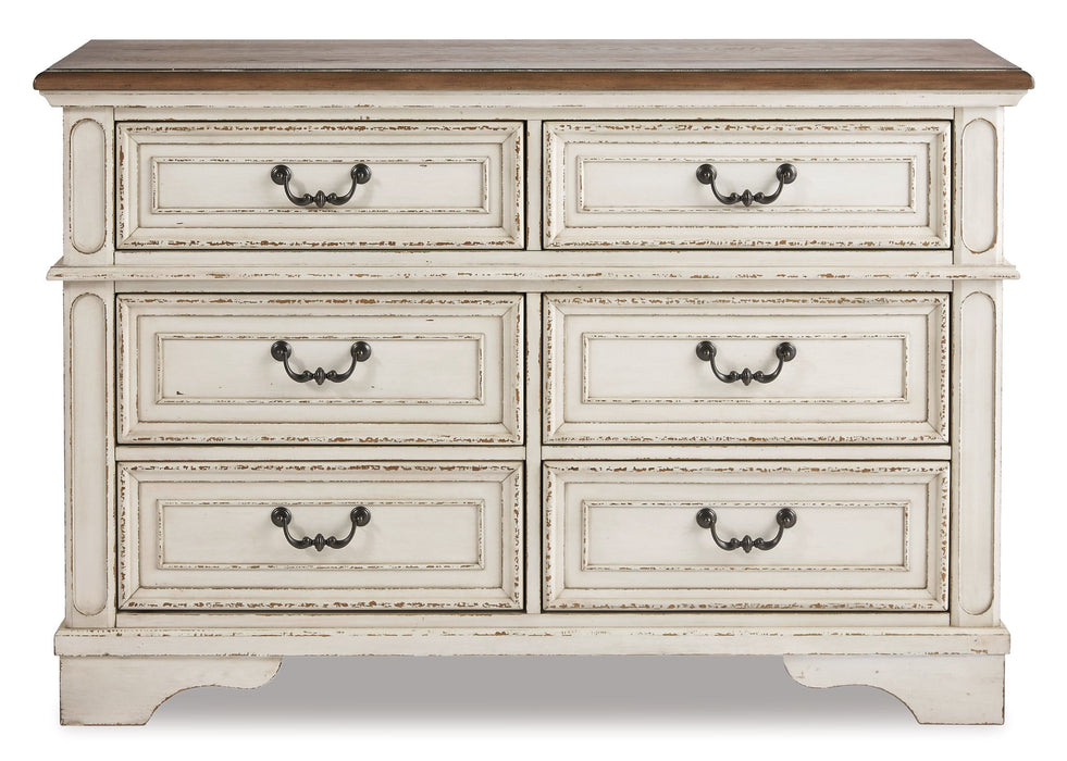 Realyn Dresser and Mirror - Affordable Home Luxury