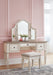 Realyn Vanity and Mirror with Stool - Affordable Home Luxury