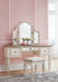 Realyn Vanity and Mirror with Stool - Affordable Home Luxury