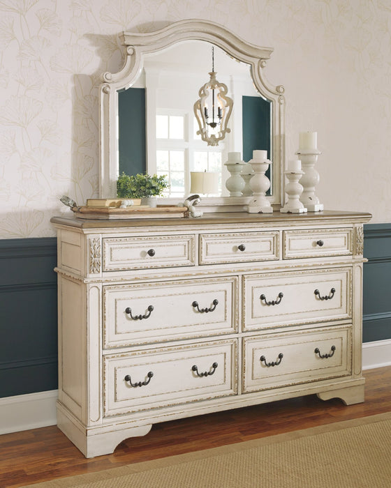 Realyn Dresser and Mirror - Affordable Home Luxury