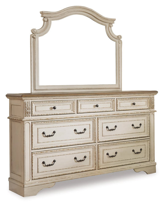 Realyn Dresser and Mirror - Affordable Home Luxury