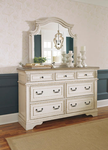 Realyn Dresser and Mirror - Affordable Home Luxury