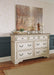 Realyn Dresser and Mirror - Affordable Home Luxury