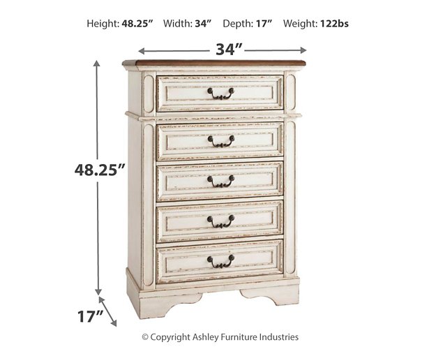 Realyn Chest of Drawers - Affordable Home Luxury