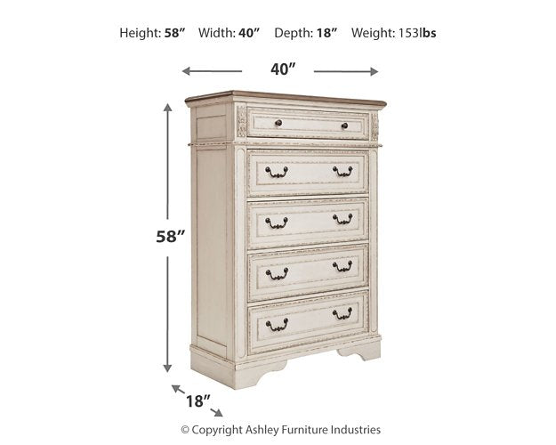 Realyn Chest of Drawers - Affordable Home Luxury