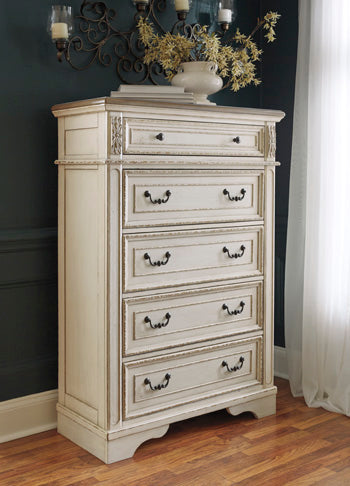 Realyn Chest of Drawers - Affordable Home Luxury