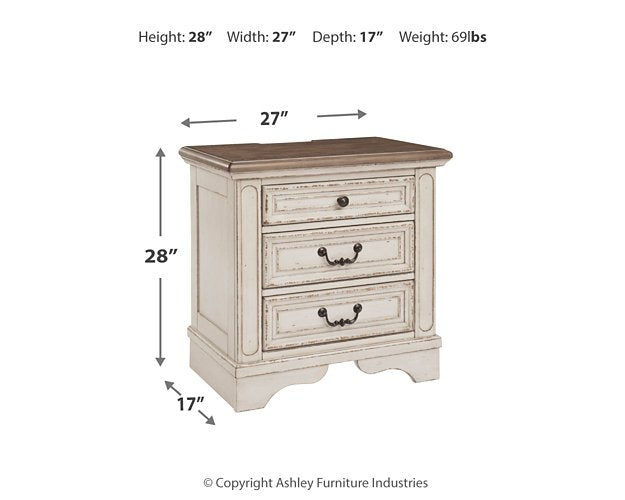 Realyn Nightstand - Affordable Home Luxury