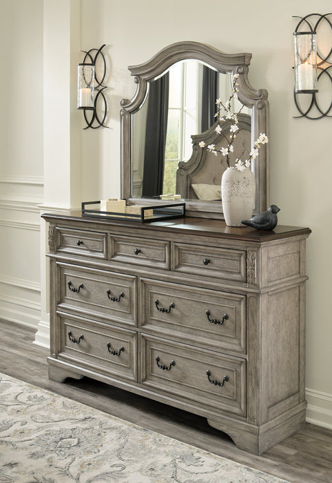 Lodenbay Dresser and Mirror - Affordable Home Luxury