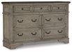 Lodenbay Dresser and Mirror - Affordable Home Luxury