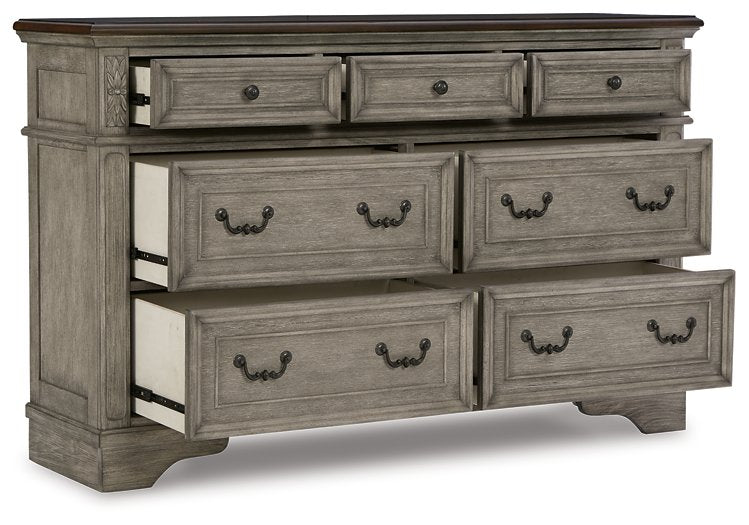 Lodenbay Dresser and Mirror - Affordable Home Luxury