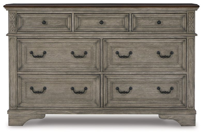 Lodenbay Dresser and Mirror - Affordable Home Luxury