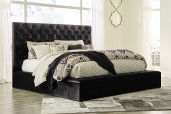 Lindenfield Upholstered Bed with Storage - Affordable Home Luxury