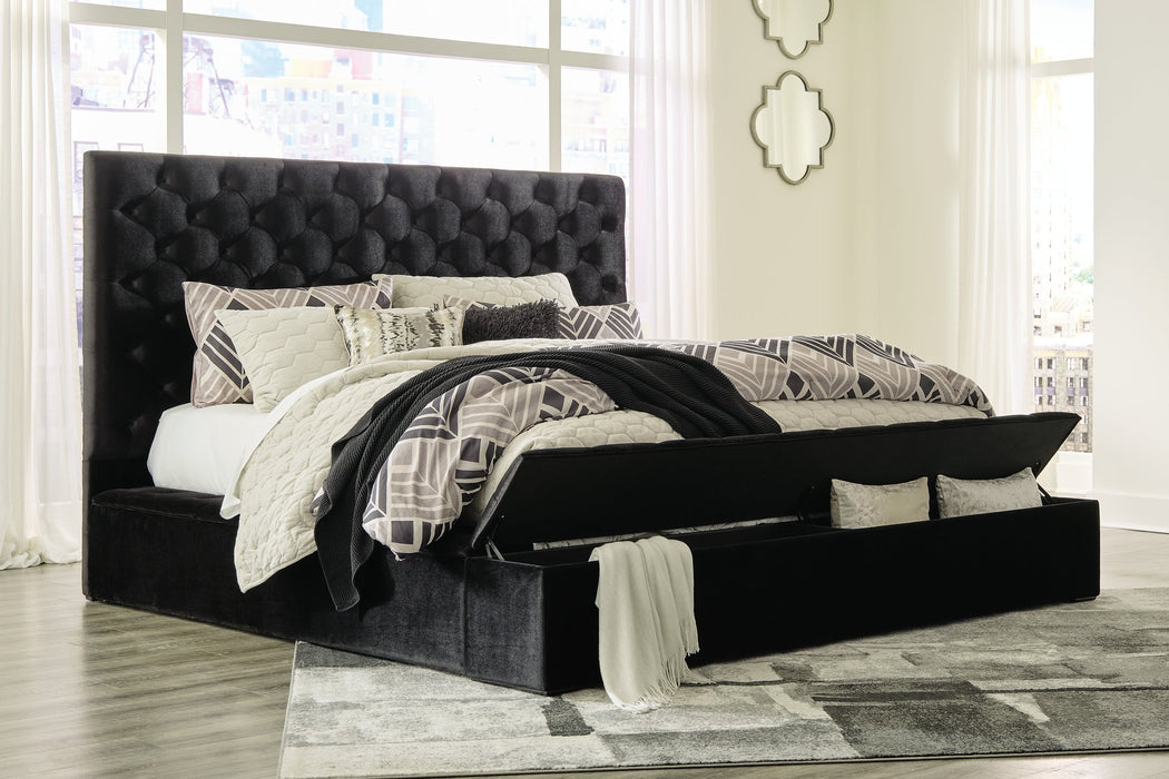 Lindenfield Upholstered Bed with Storage - Affordable Home Luxury