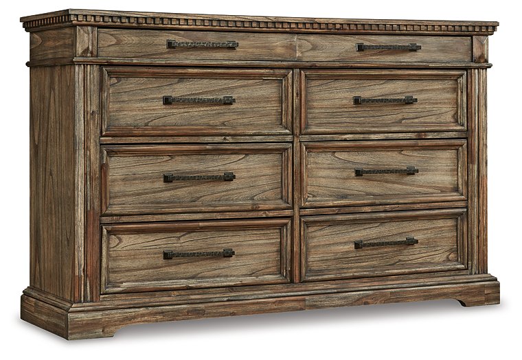 Markenburg Dresser and Mirror - Affordable Home Luxury