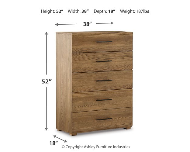 Dakmore Chest of Drawers - Affordable Home Luxury