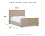 Dakmore Upholstered Bed - Affordable Home Luxury