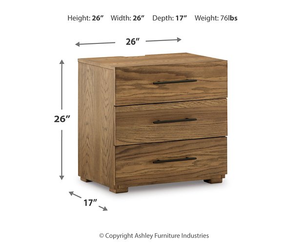 Dakmore Nightstand - Affordable Home Luxury