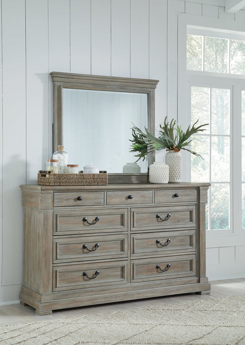 Moreshire Dresser and Mirror - Affordable Home Luxury