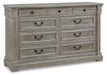 Moreshire Dresser and Mirror - Affordable Home Luxury