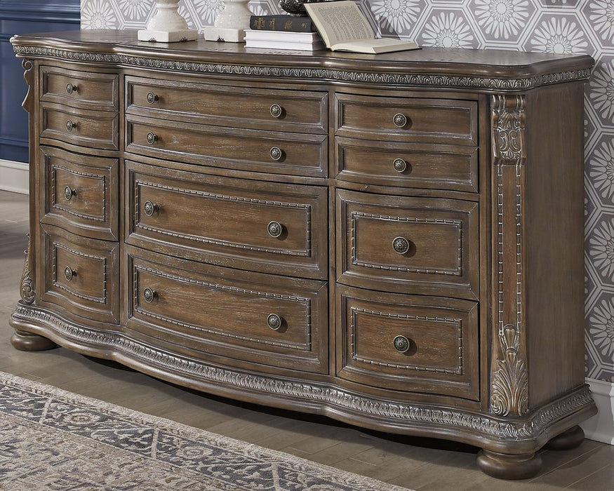 Charmond Dresser and Mirror - Affordable Home Luxury