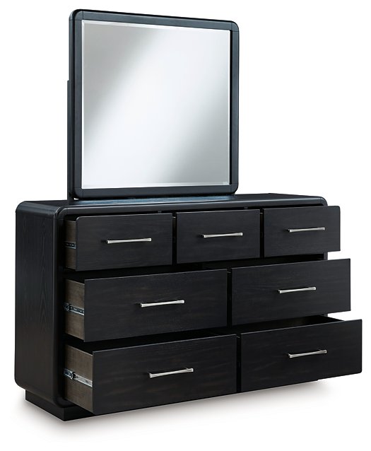 Rowanbeck Dresser and Mirror - Affordable Home Luxury