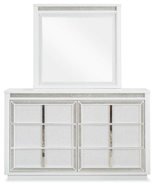 Chalanna Dresser and Mirror - Affordable Home Luxury