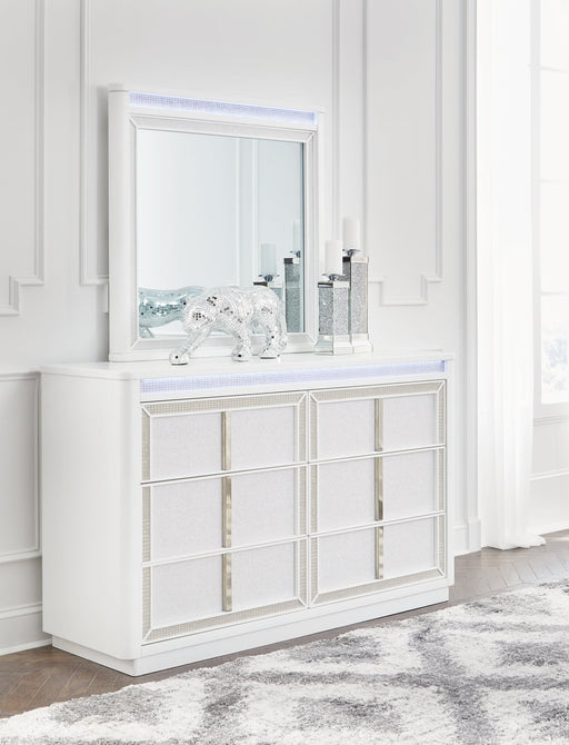 Chalanna Dresser and Mirror - Affordable Home Luxury