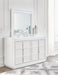 Chalanna Dresser and Mirror - Affordable Home Luxury