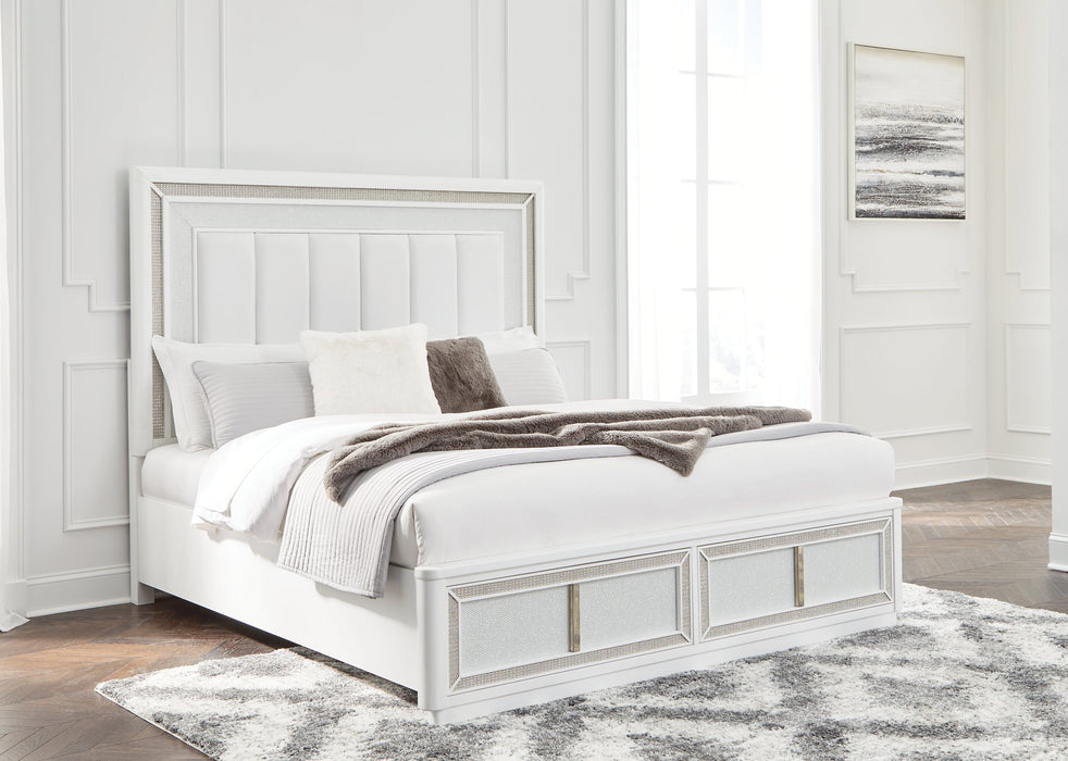 Chalanna Upholstered Storage Bed - Affordable Home Luxury