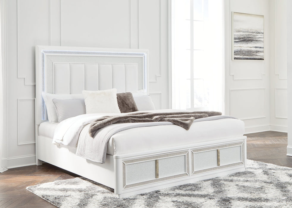 Chalanna Upholstered Storage Bed - Affordable Home Luxury