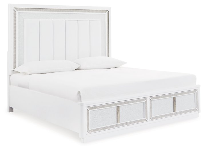 Chalanna Upholstered Storage Bed - Affordable Home Luxury