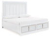 Chalanna Upholstered Storage Bed - Affordable Home Luxury