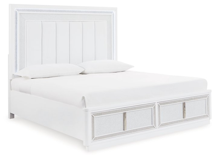 Chalanna Upholstered Storage Bed - Affordable Home Luxury