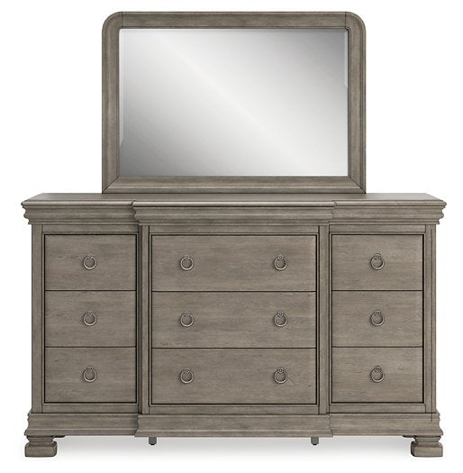 Lexorne Dresser and Mirror - Affordable Home Luxury