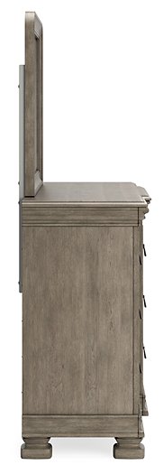 Lexorne Dresser and Mirror - Affordable Home Luxury