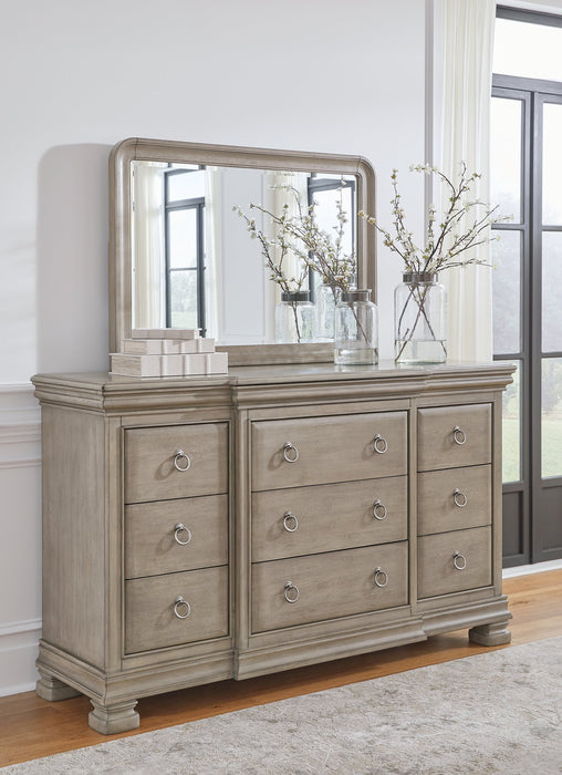 Lexorne Dresser and Mirror - Affordable Home Luxury