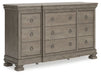 Lexorne Dresser and Mirror - Affordable Home Luxury