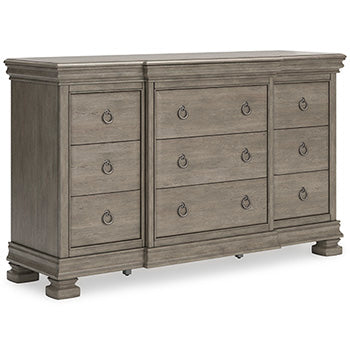 Lexorne Dresser and Mirror - Affordable Home Luxury