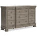 Lexorne Dresser and Mirror - Affordable Home Luxury