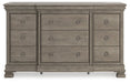 Lexorne Dresser and Mirror - Affordable Home Luxury