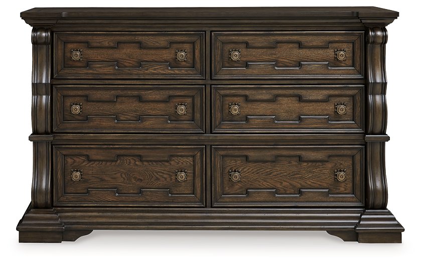 Maylee Dresser and Mirror - Affordable Home Luxury