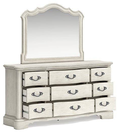 Arlendyne Dresser and Mirror - Affordable Home Luxury