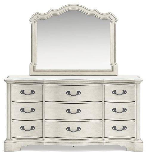 Arlendyne Dresser and Mirror - Affordable Home Luxury