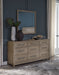 Chrestner Dresser and Mirror - Affordable Home Luxury